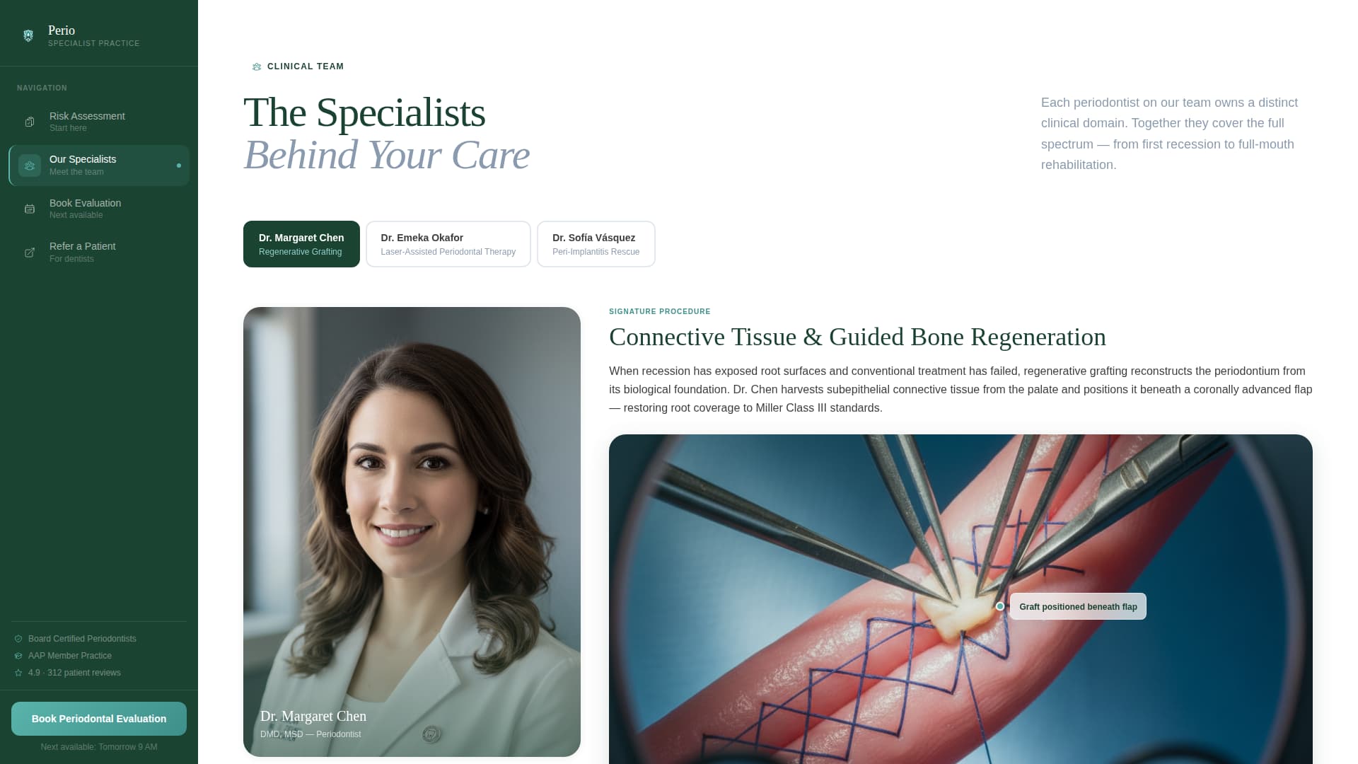 Dental Clinic Appointment Booking Website Template