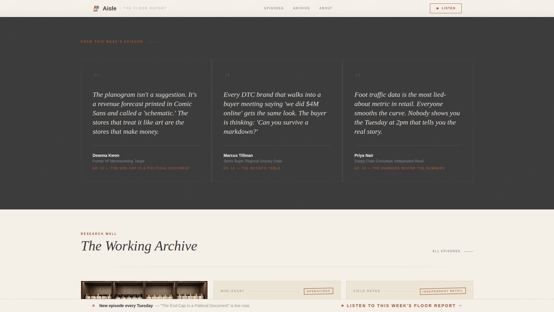 Retail Blog & Media Blog Website Template