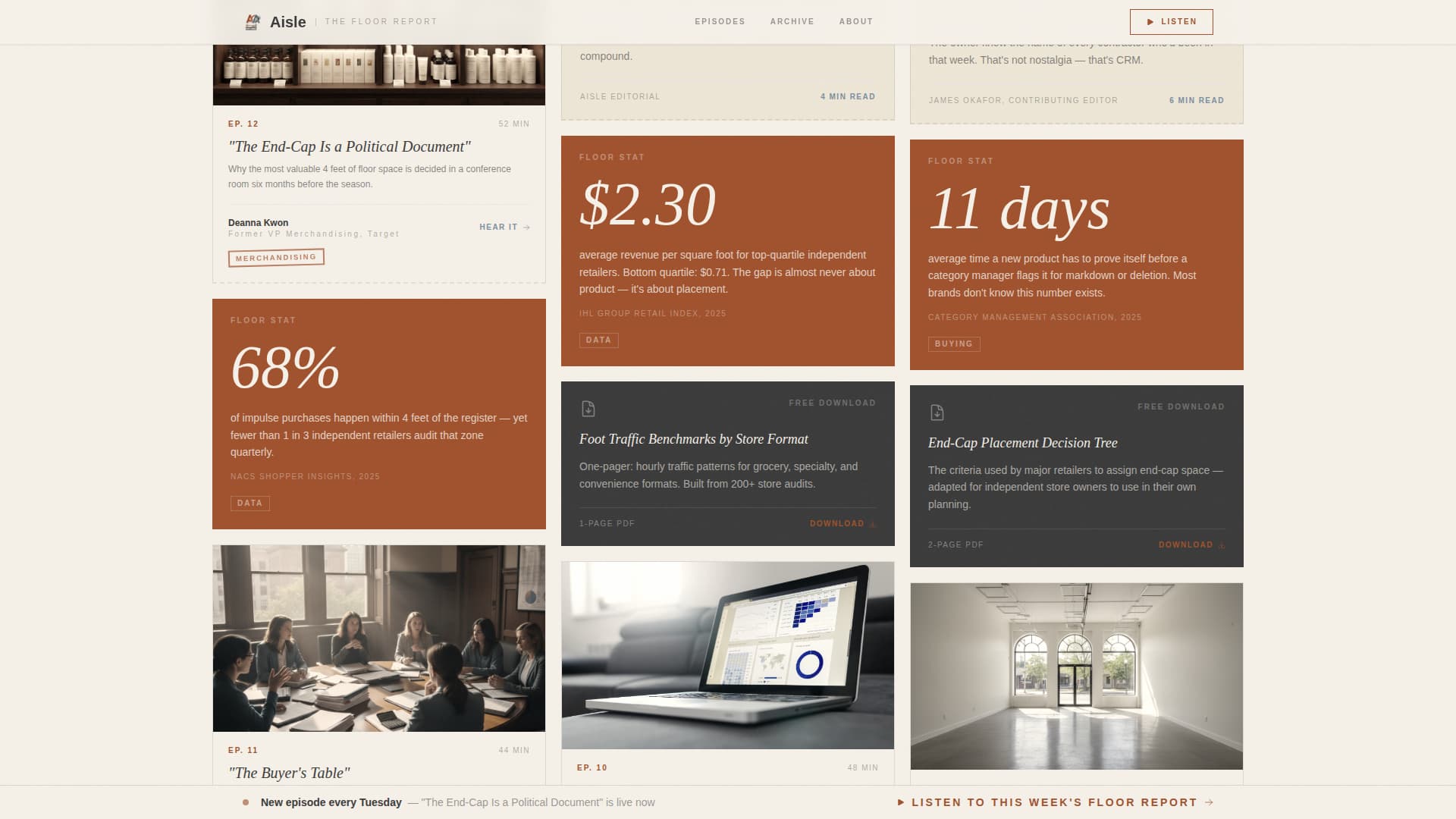 Retail Blog & Media Blog Website Template
