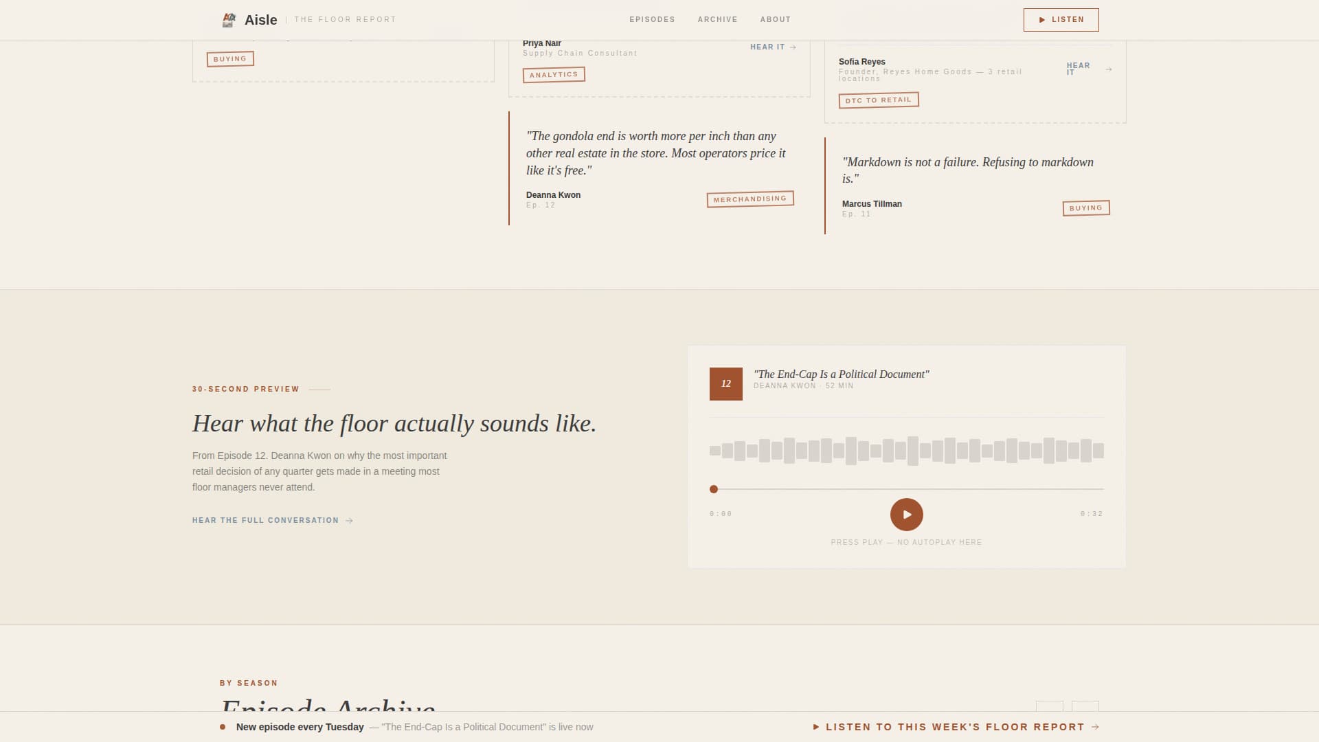 Retail Blog & Media Blog Website Template