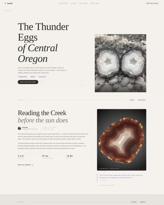 Hobby & Passion Content Blog & Content Website Template
