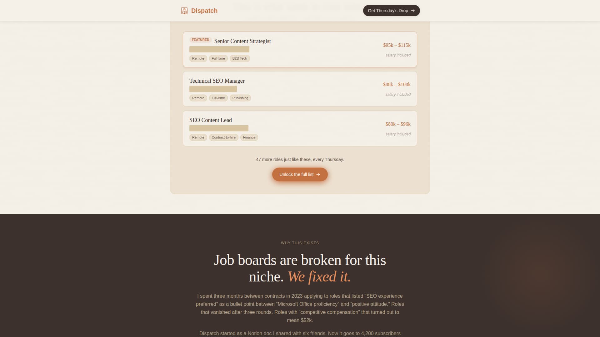 Complete SEO & Content Newsletter Blog & Content Website Template