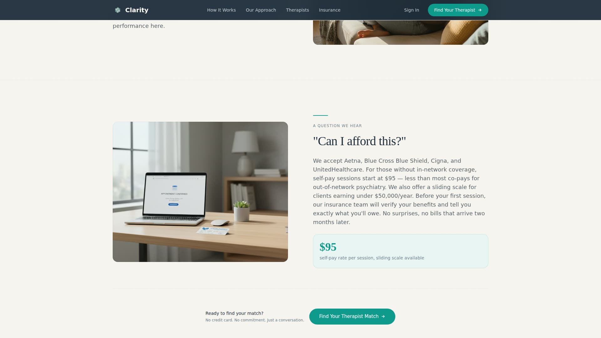 Psychologist FAQ Website Template