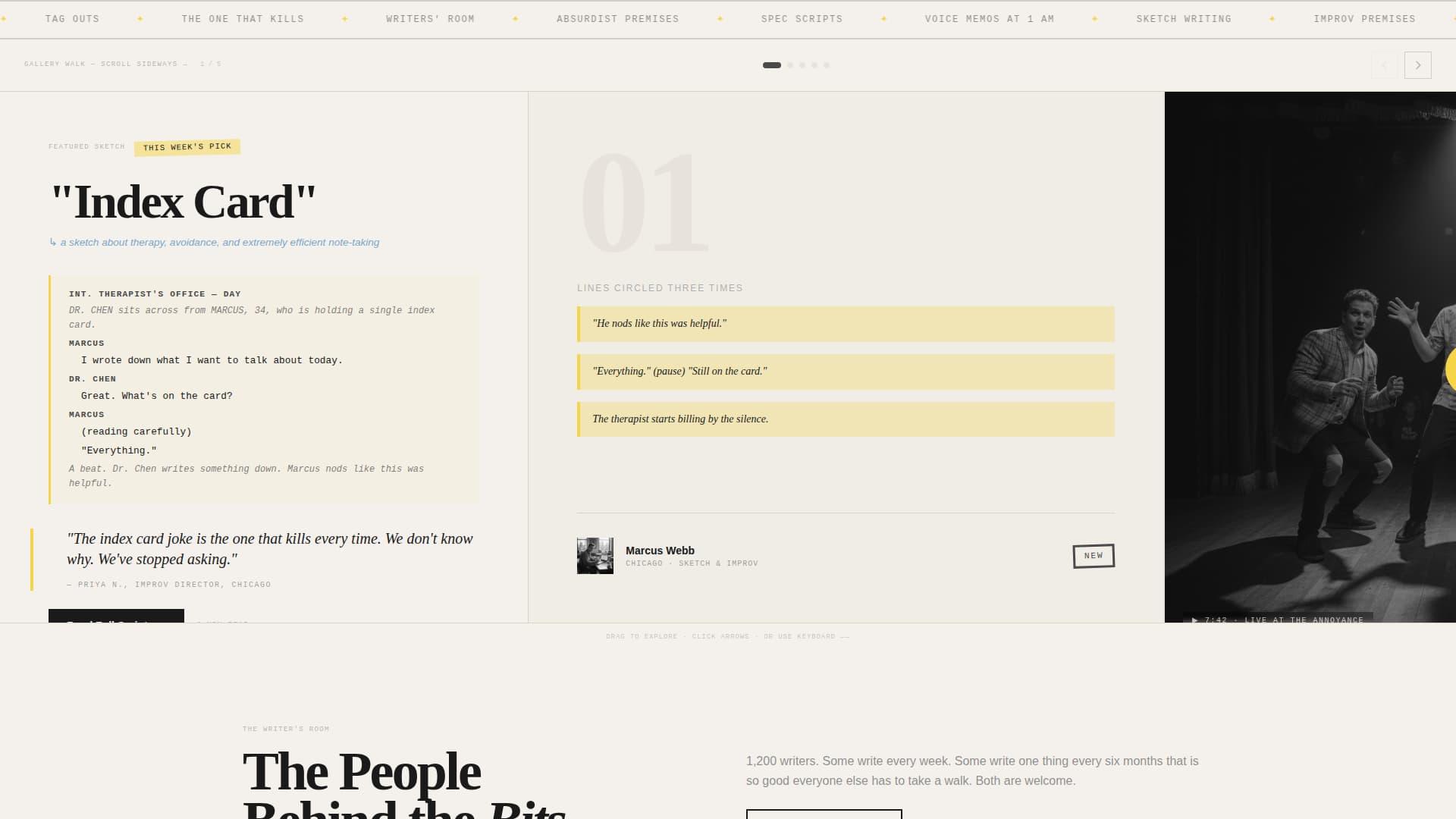 Hobby & Passion Content Portfolio & Case Study Website Template