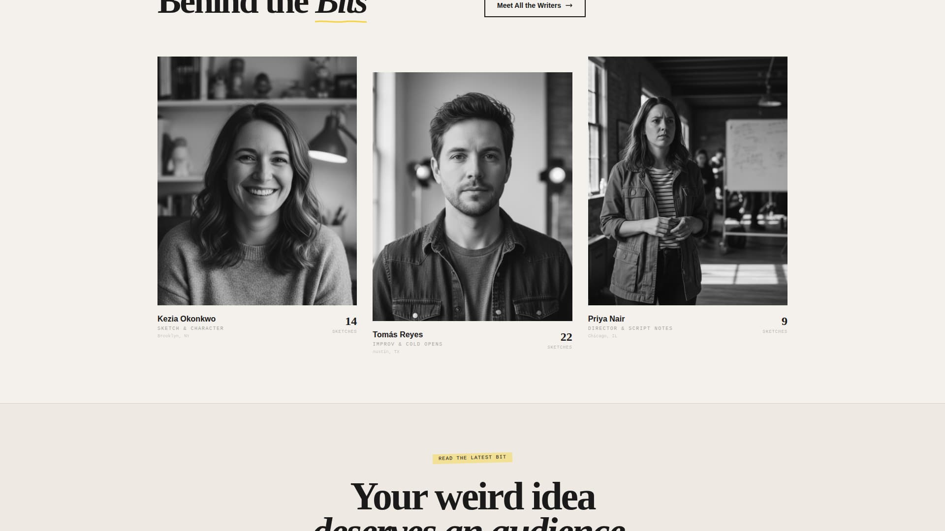 Hobby & Passion Content Portfolio & Case Study Website Template