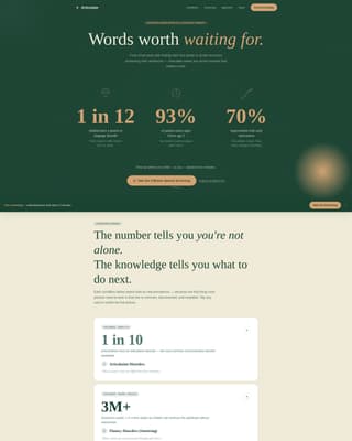Speech Pathologist Booking Website Template