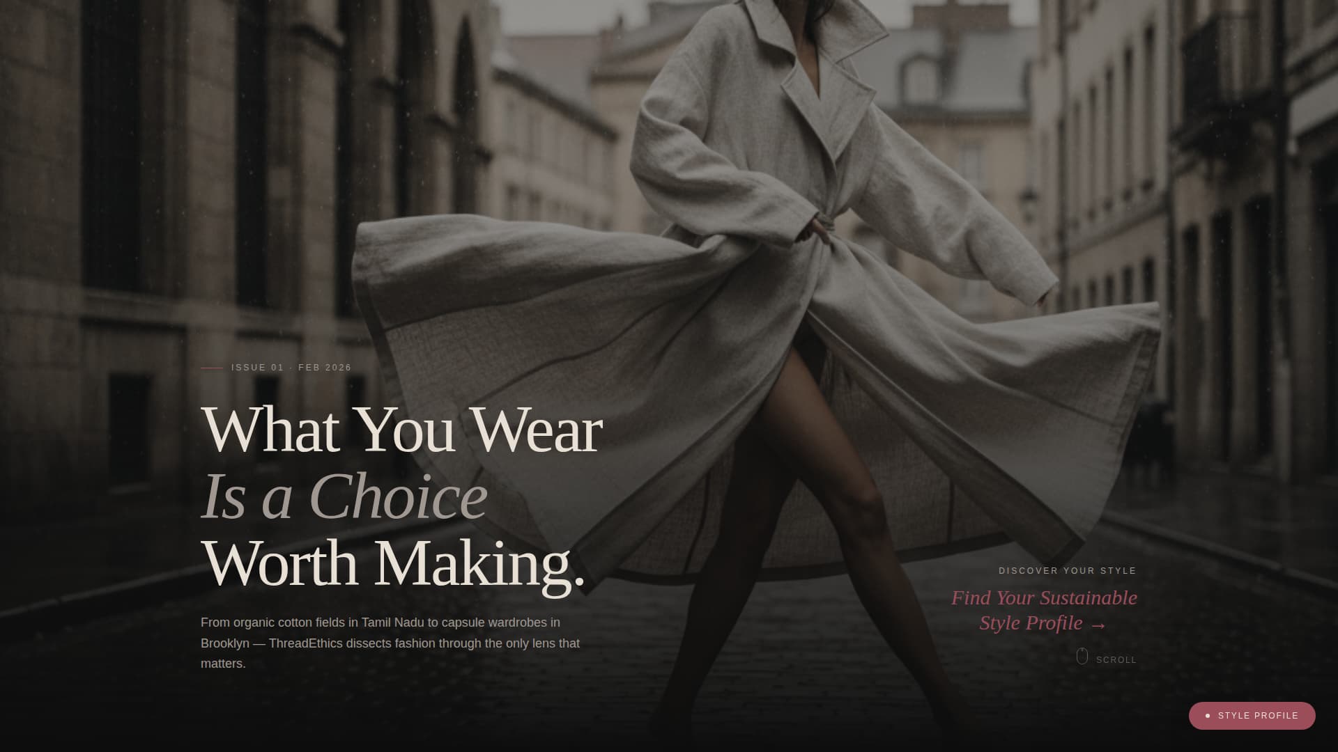 Fashion & Beauty Blog Specialist Blog Website Template