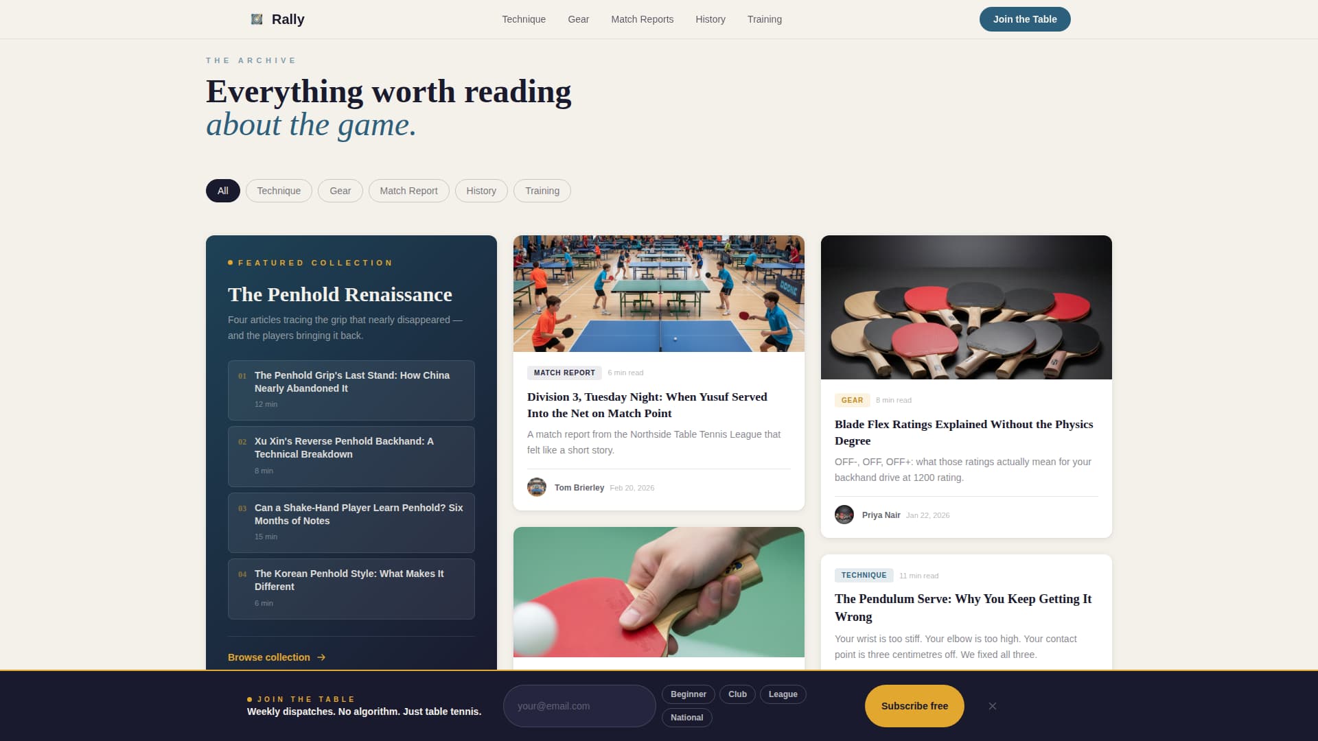 Hobby & Passion Content Blog Website Template