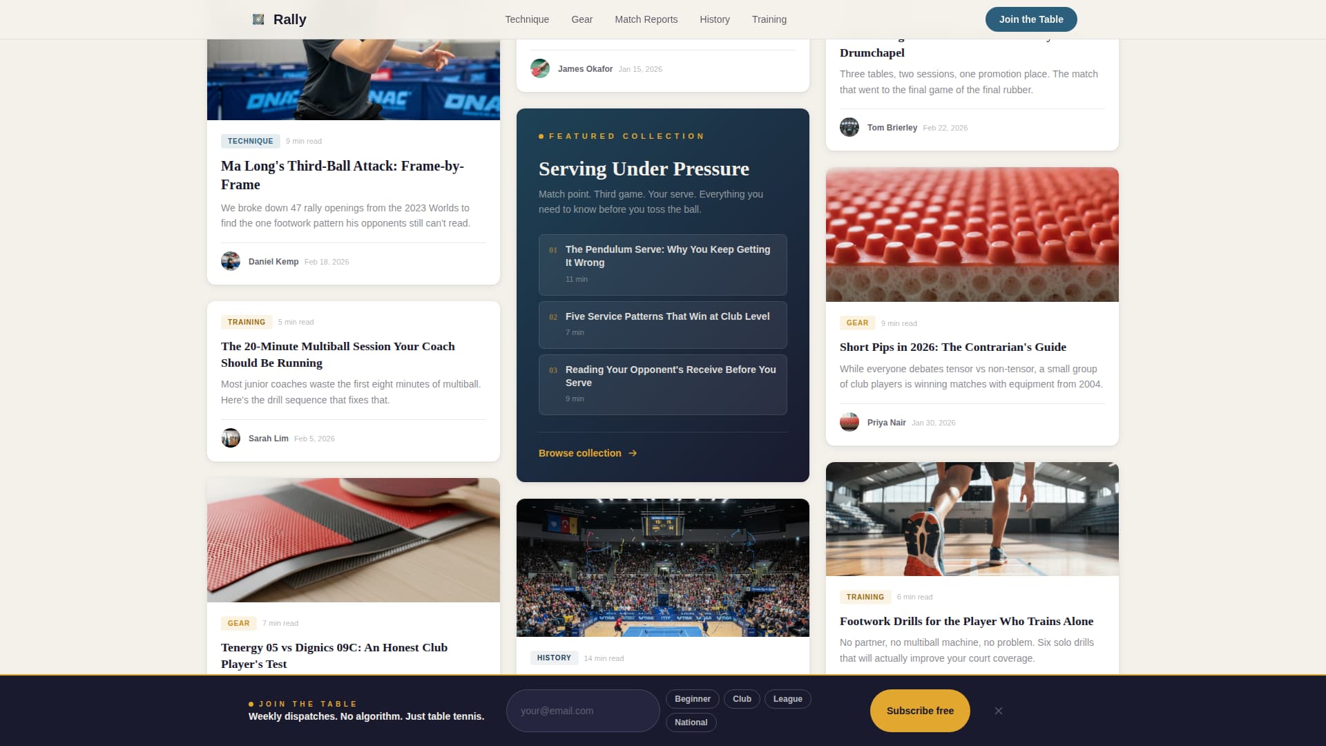 Hobby & Passion Content Blog Website Template