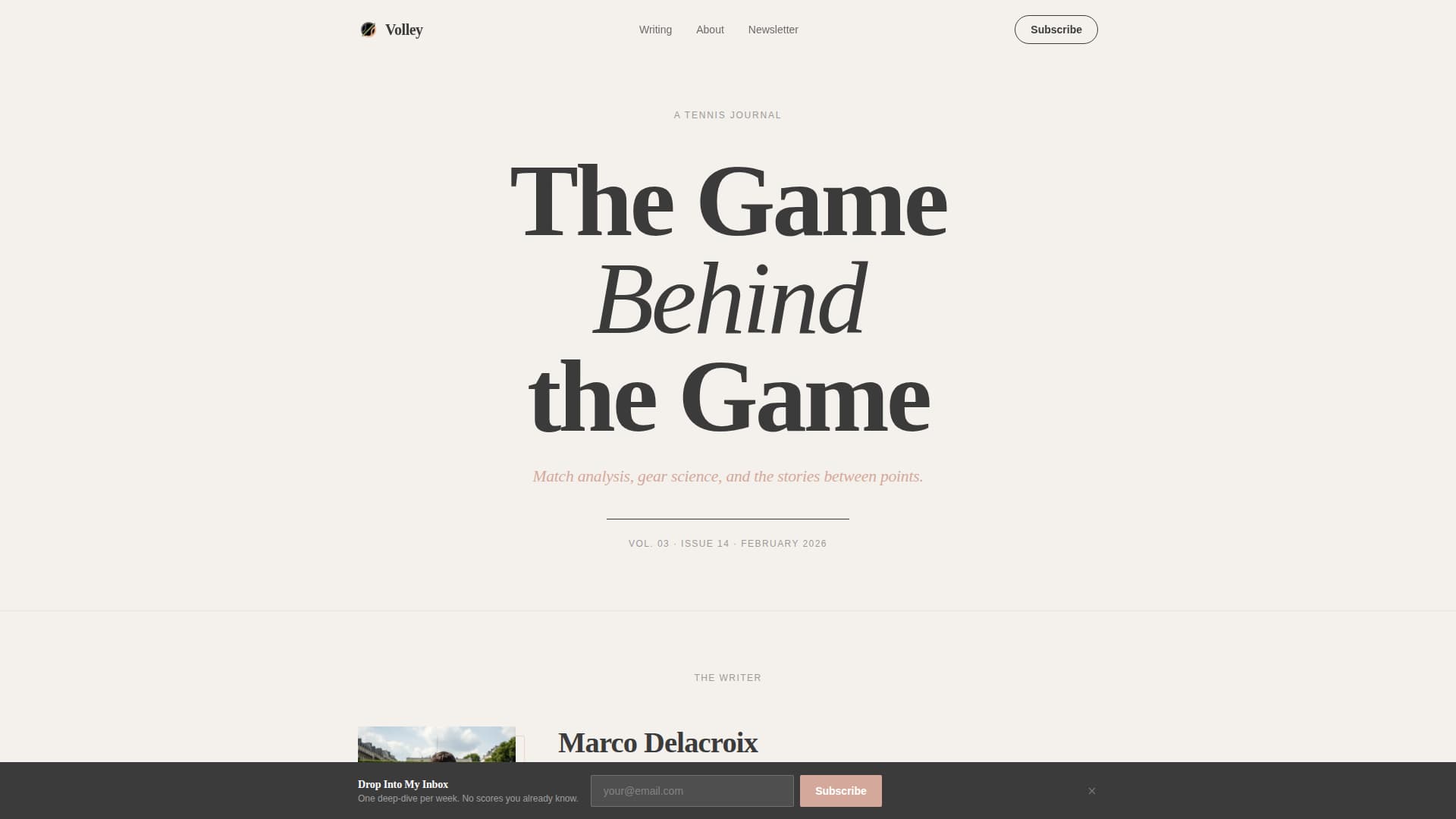 Sports Blog Reviews & Social Proof Website Template