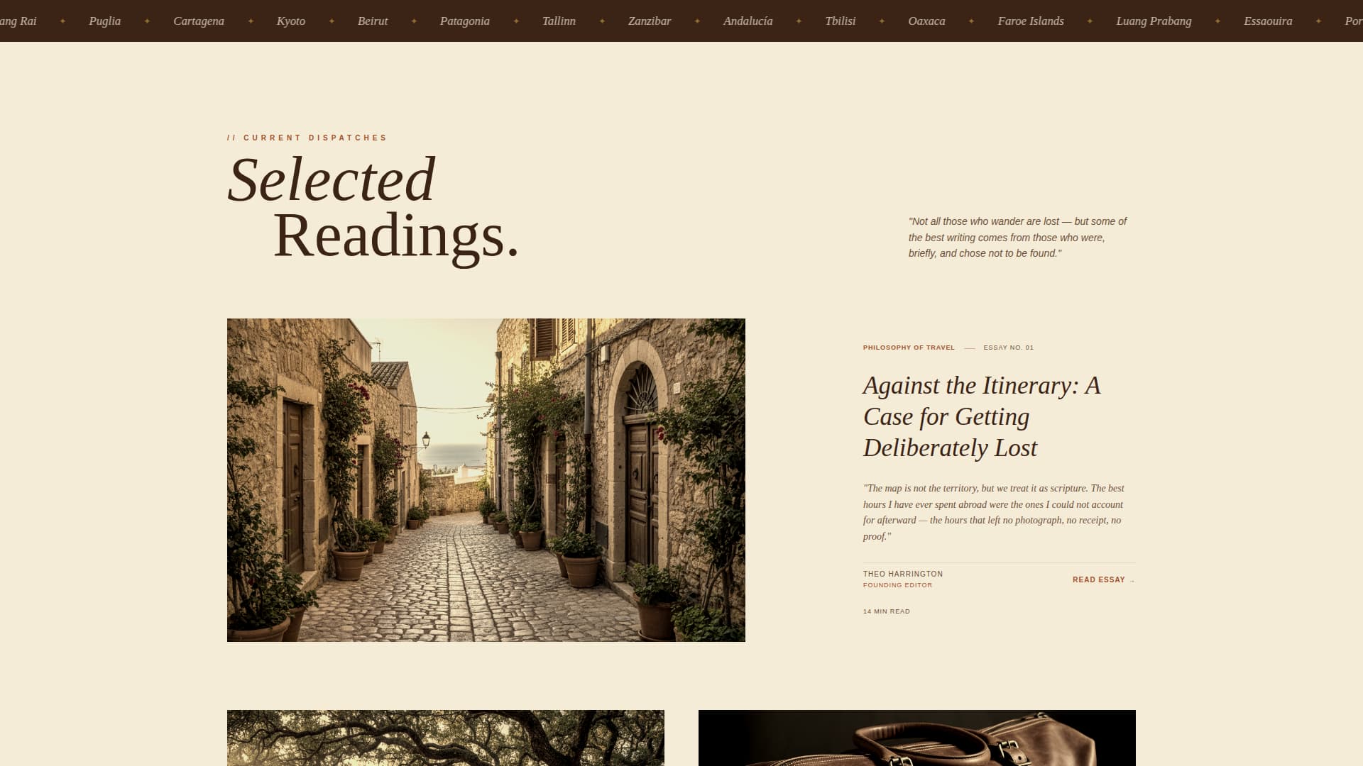 Advanced Travel Blog & Media Blog & Content Website Template