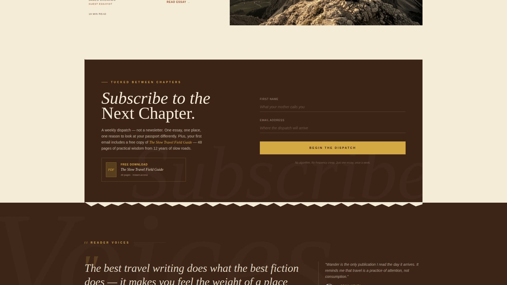 Advanced Travel Blog & Media Blog & Content Website Template