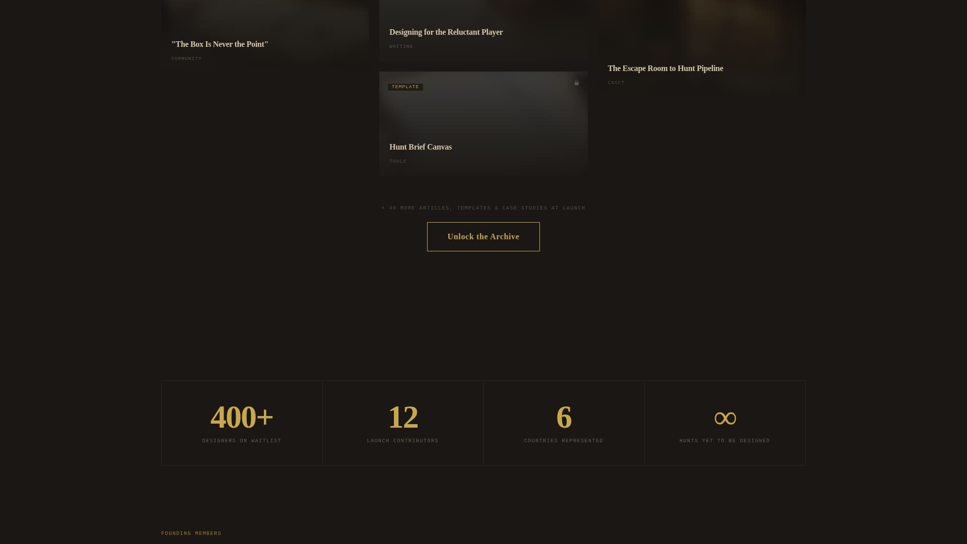 Hobby & Passion Content Pre-Launch & Coming Soon Website Template