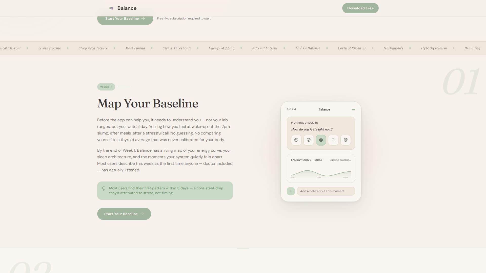 Thyroid Disorder Care Reviews & Social Proof Website Template