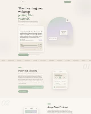 Thyroid Disorder Care Reviews & Social Proof Website Template