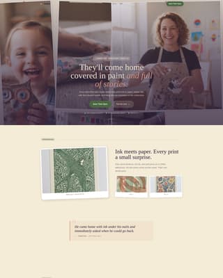 Summer Camp & Outdoor Program Appointment Booking Website Template