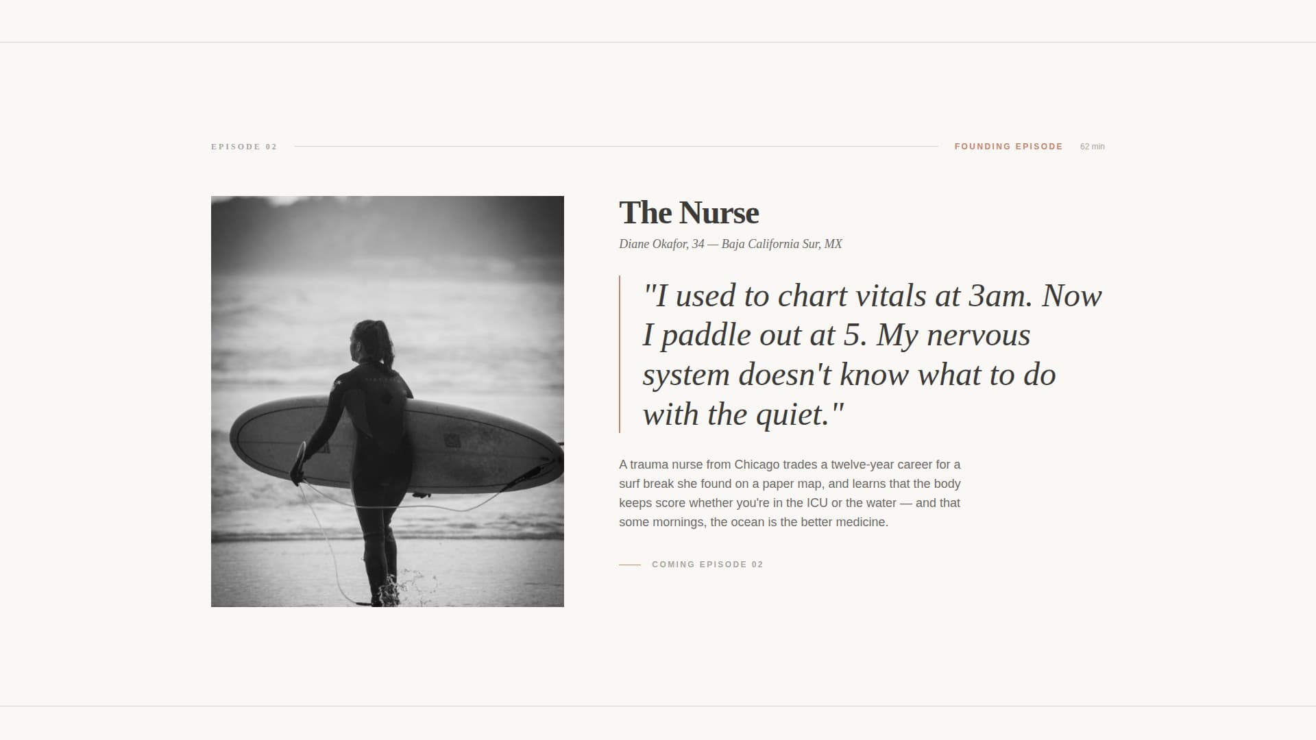 Van Life & Nomad Content Pre-Launch & Coming Soon Website Template
