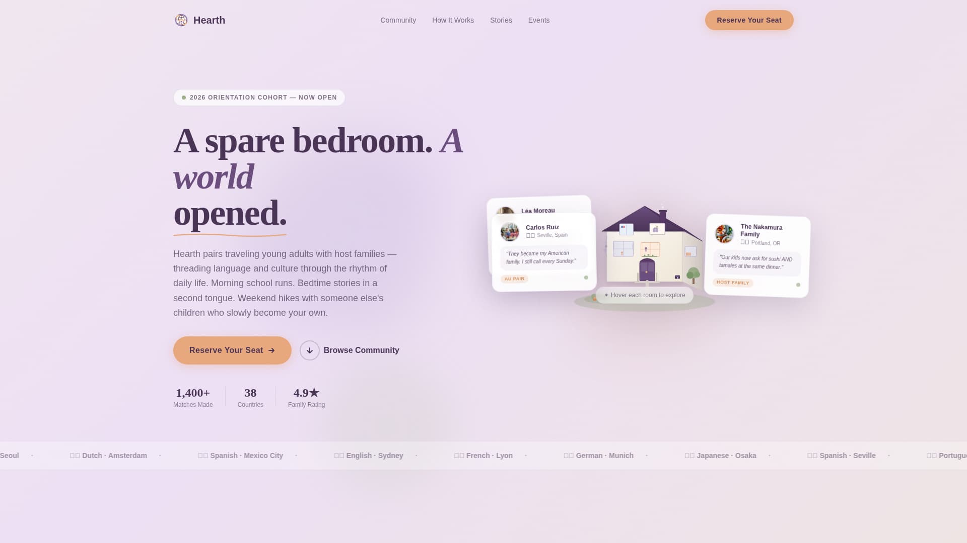 Nanny & Au Pair Pre-Launch & Coming Soon Website Template