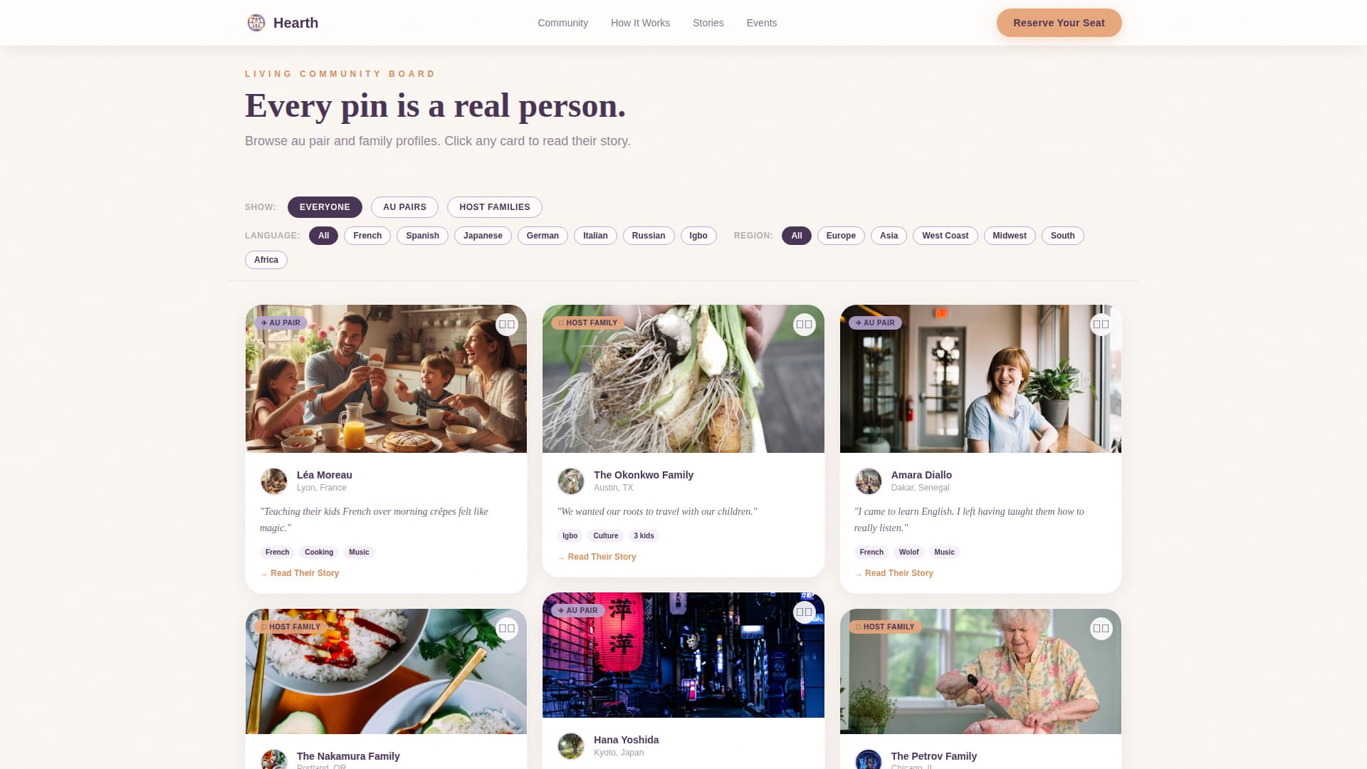 Nanny & Au Pair Pre-Launch & Coming Soon Website Template