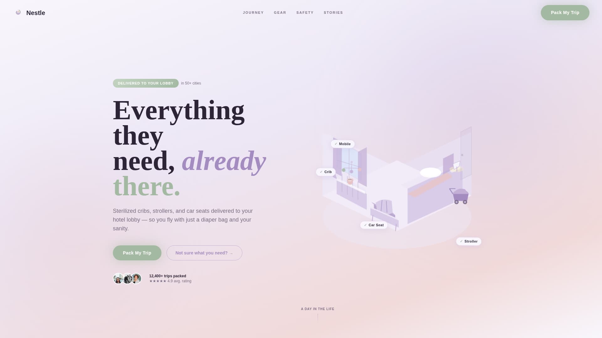 Family Travel & Experience Appointment Booking Website Template
