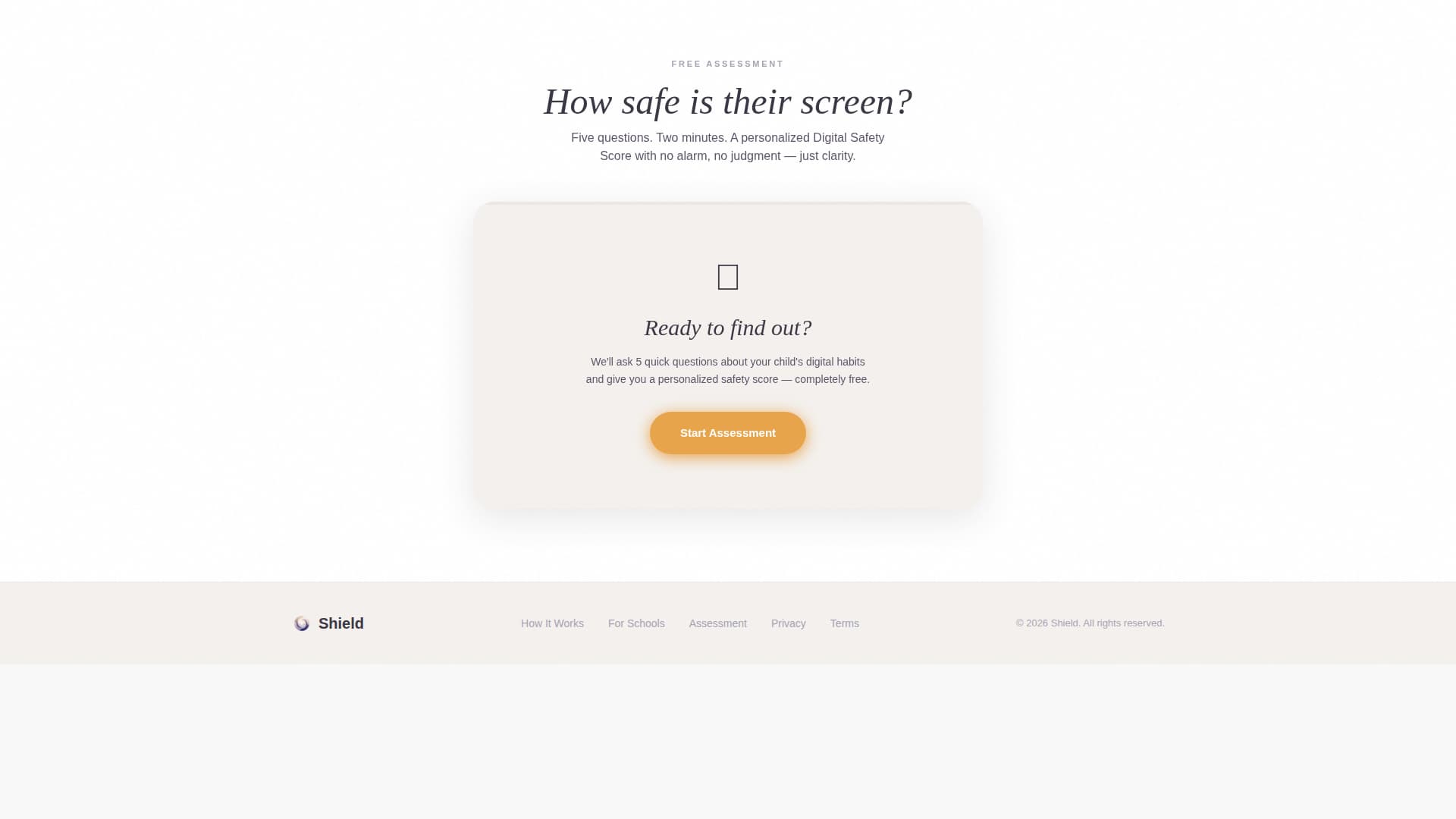Kids Online Safety & Tech Professional Website Template