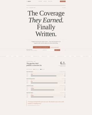 Advanced Sports Blog Pre-Launch & Coming Soon Website Template