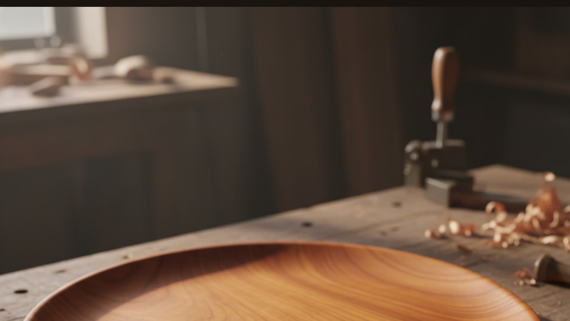 Woodturning & Lathe Work Content Portfolio & Case Study Website Template
