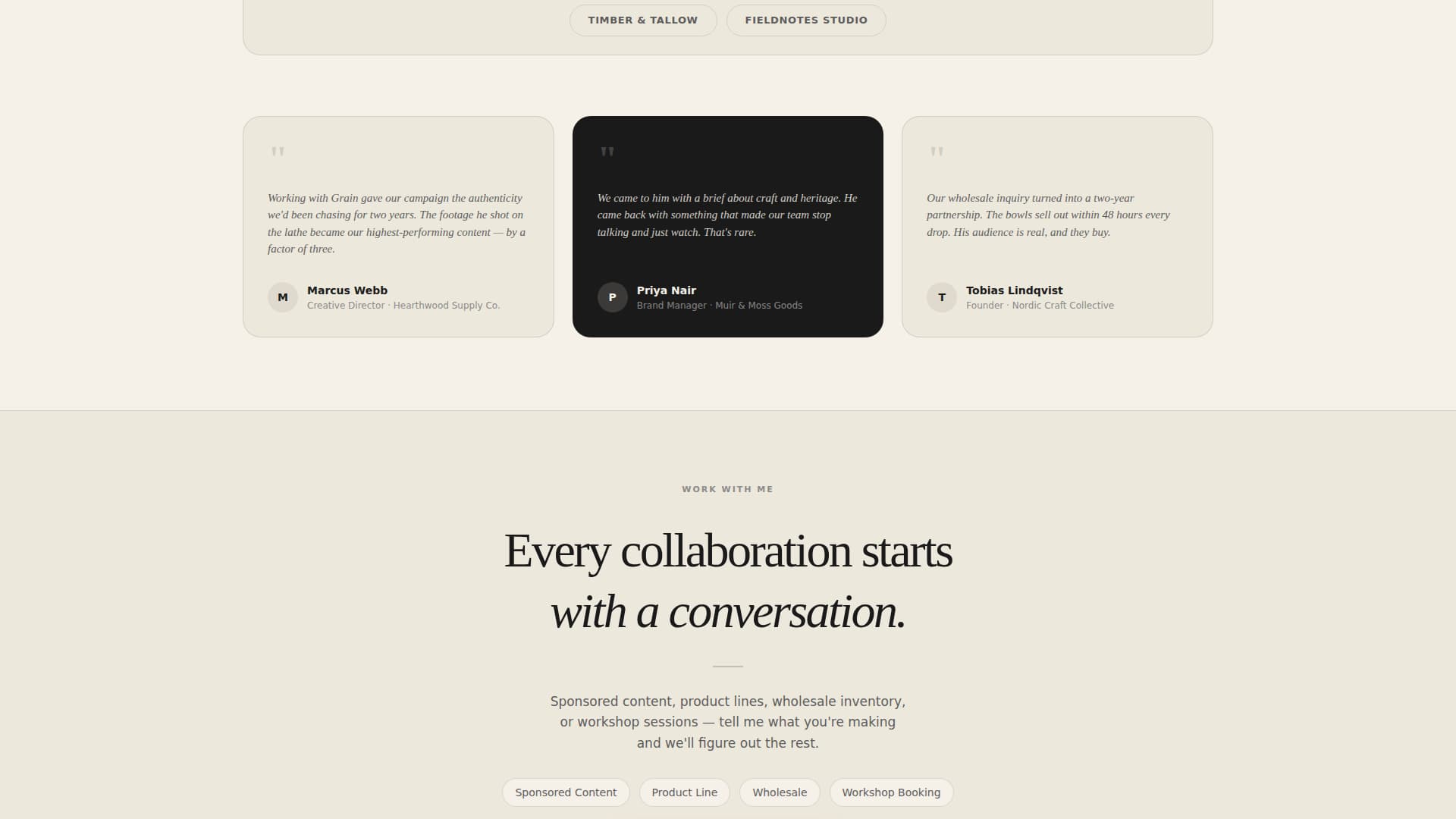 Woodturning & Lathe Work Content Professional Website Template