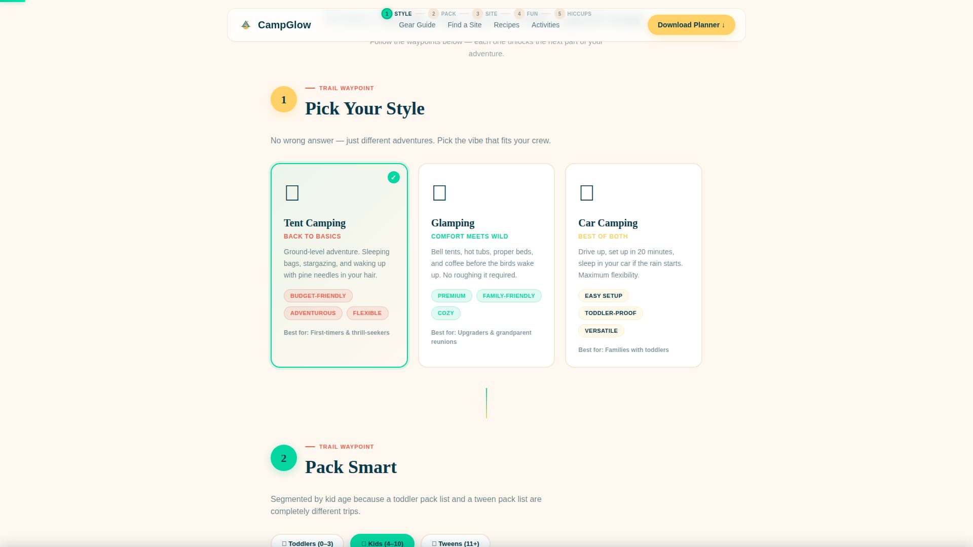 Advanced Family Travel & Experience Professional Website Template