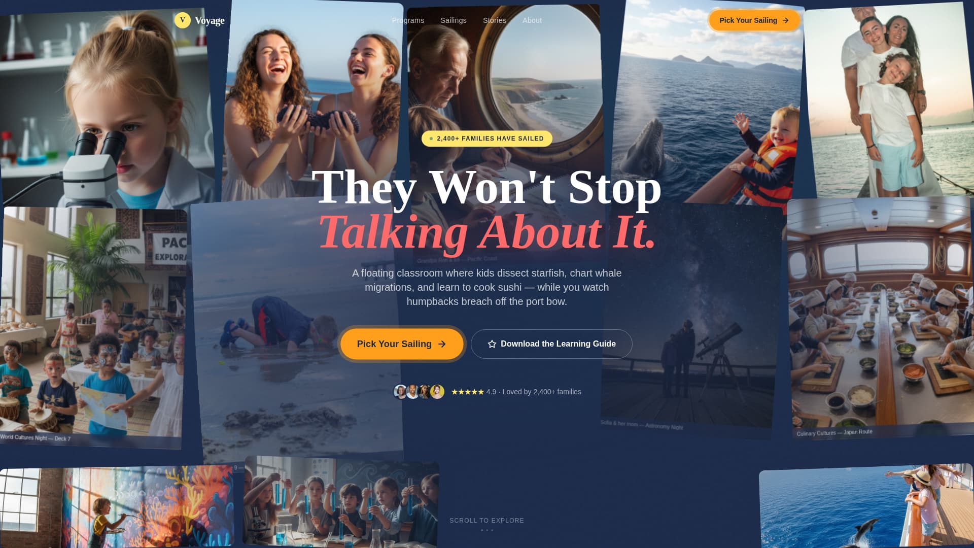 Advanced Family Travel & Experience Appointment Booking Website Template