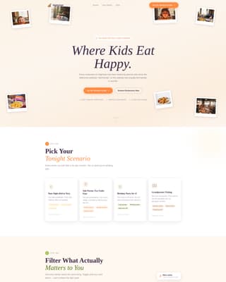 Complete Family Travel & Experience Professional Website Template