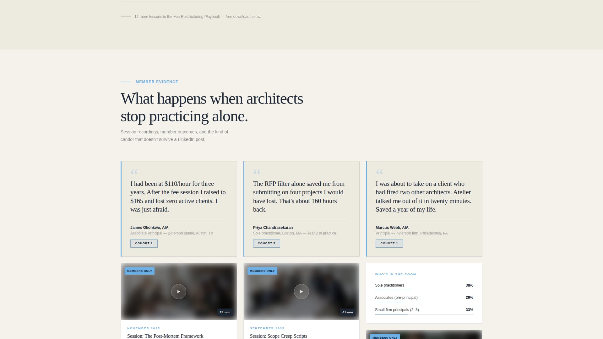 Atelier - Powerful Architects Landing Page Template