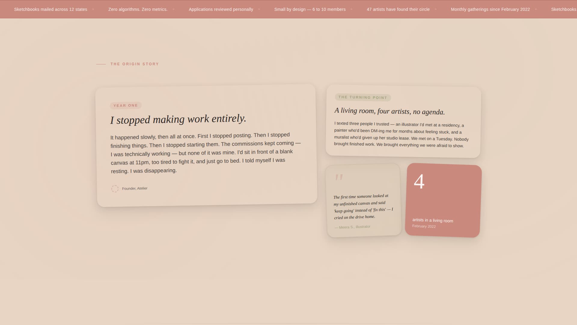 Atelier — Award-Winning Creative-Studio Landing Page Template
