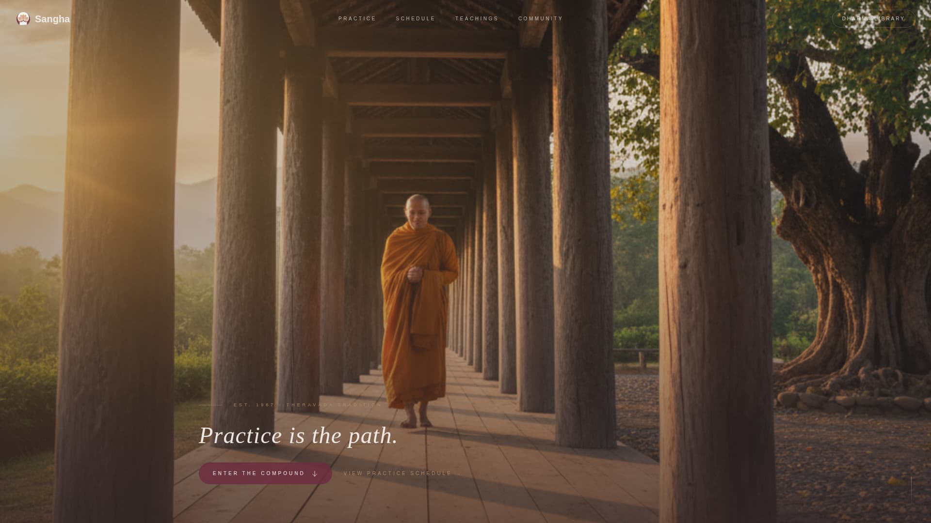 Temple & Hindu Organization Appointment Booking Website Template