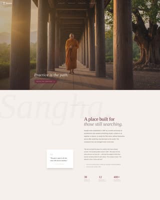 Temple & Hindu Organization Appointment Booking Website Template