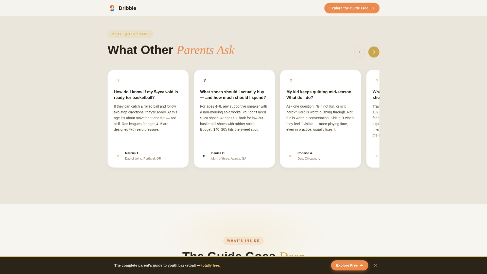 Kids Basketball Specialist Professional Website Template