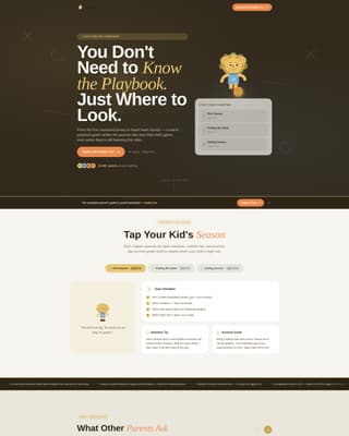 Kids Basketball Specialist Professional Website Template
