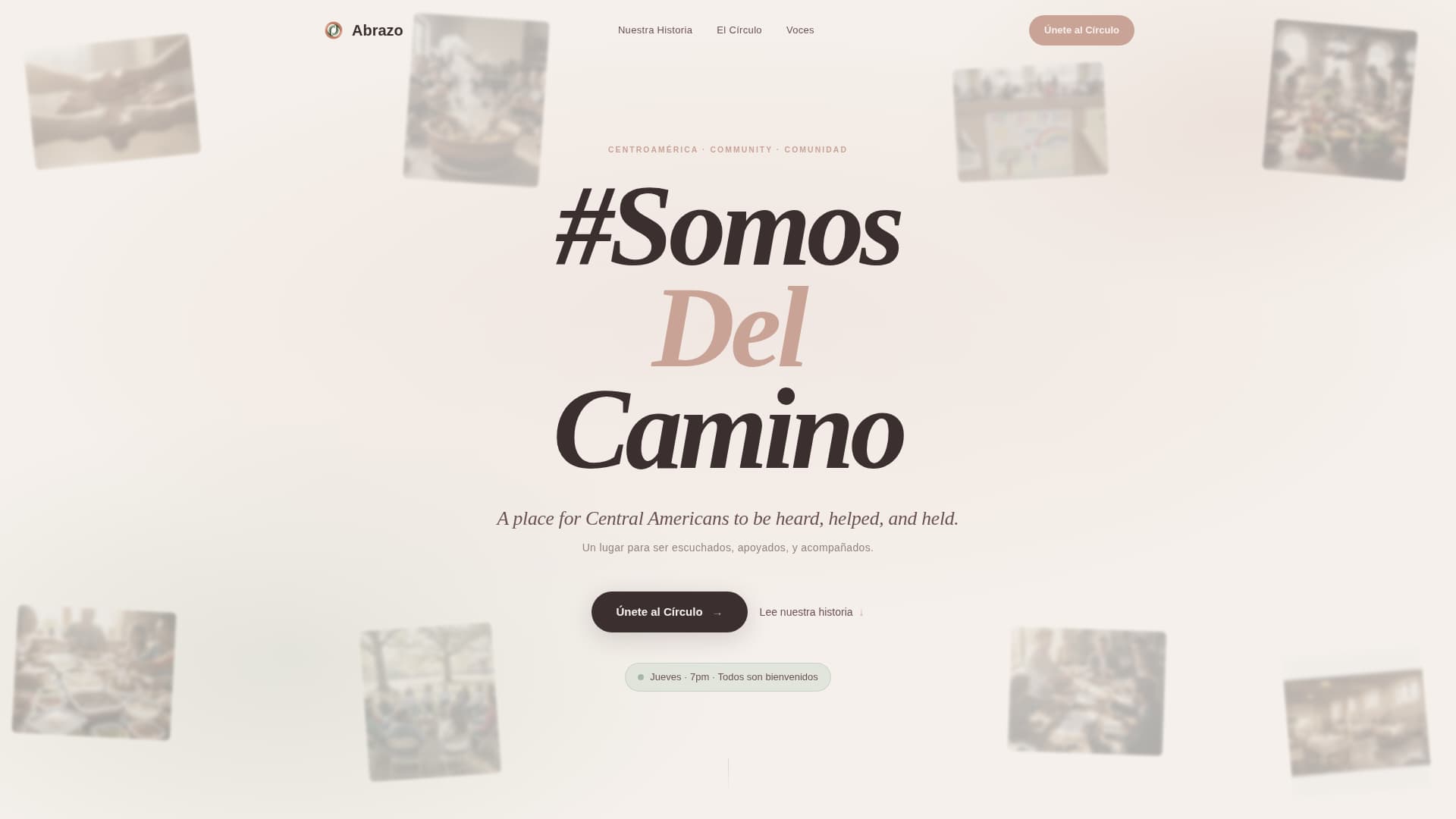 Latin American Community Blog & Content Website Template