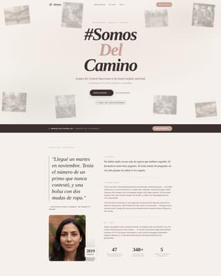Latin American Community Blog & Content Website Template