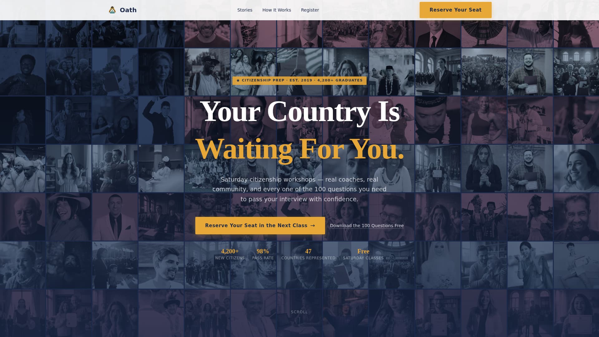 Immigrant & Refugee Support Blog & Content Website Template