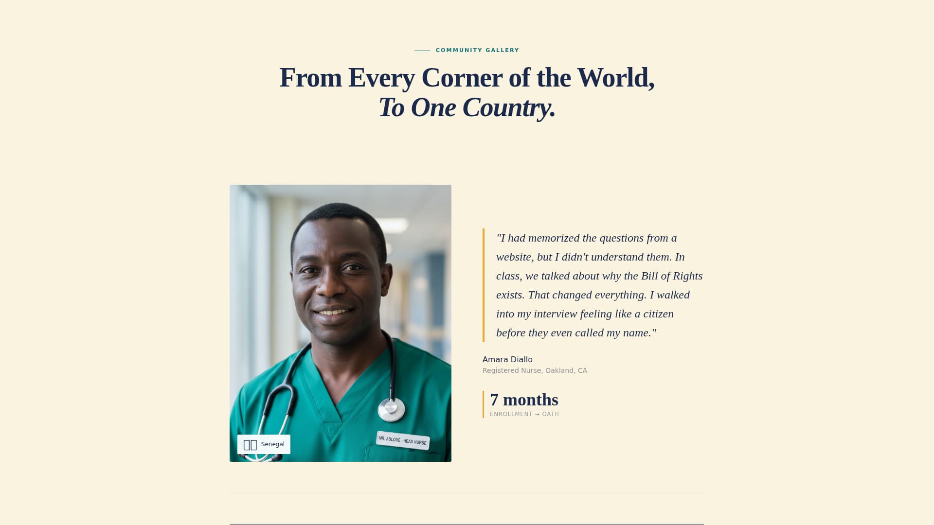 Immigrant & Refugee Support Blog & Content Website Template
