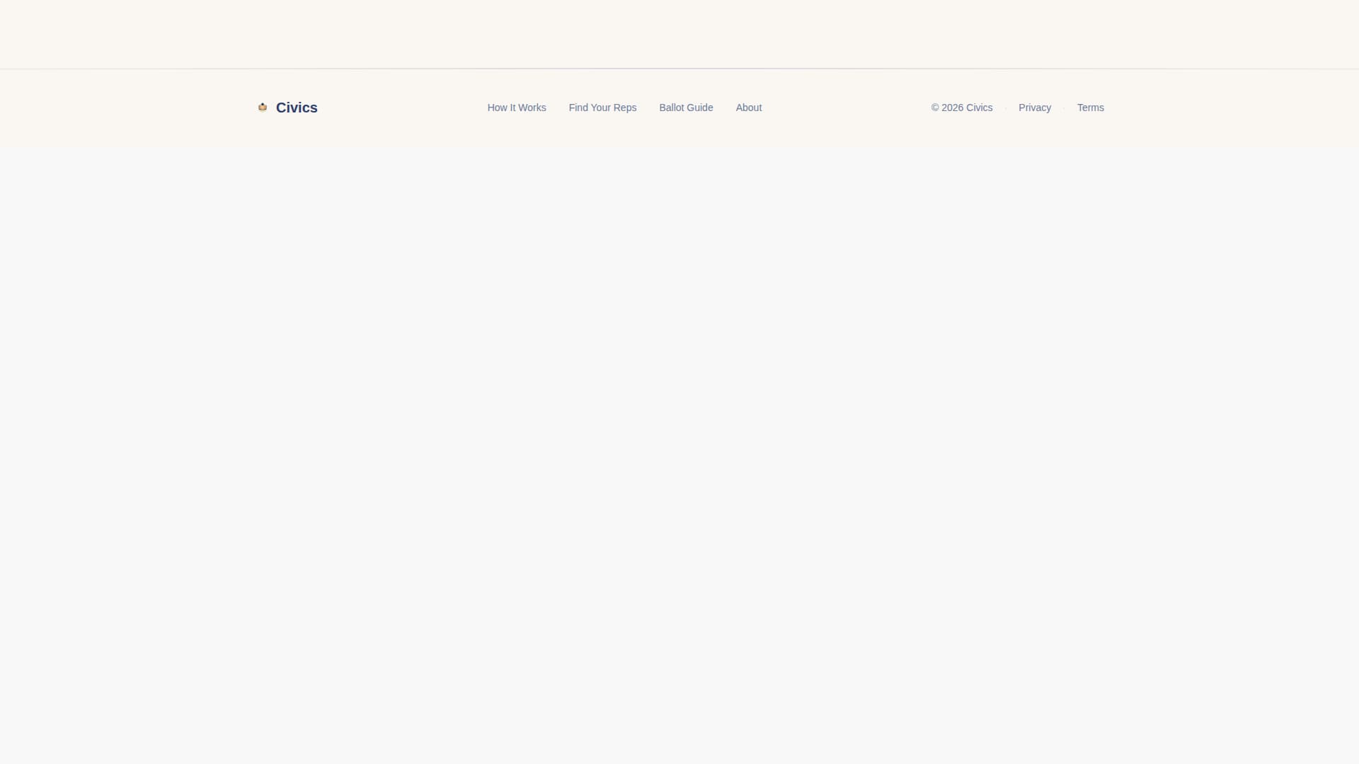 Civics - Empowering Civicengagement Landing Page Template