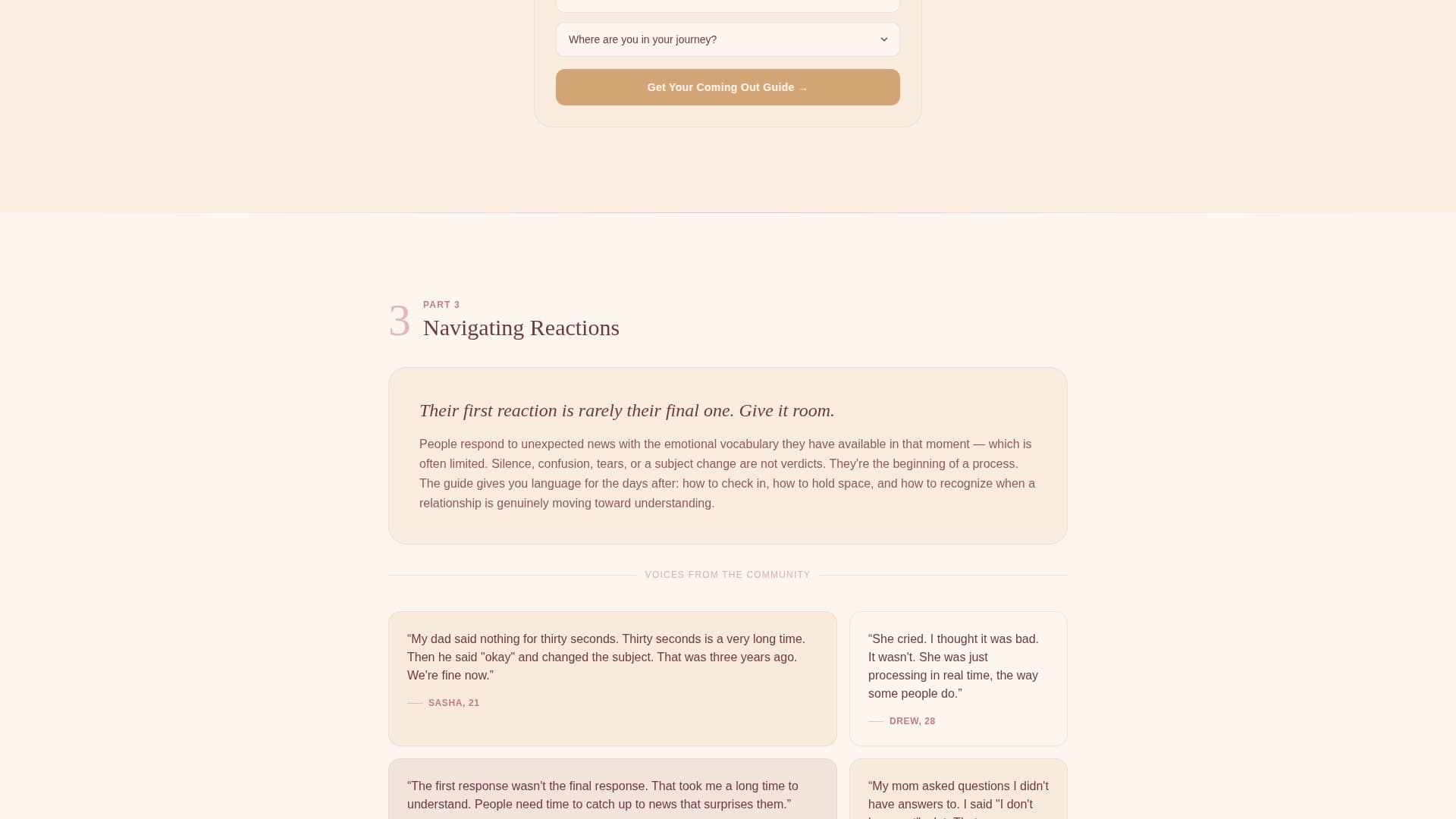 Specialist LGBTQ+ Organization Reviews & Social Proof Website Template