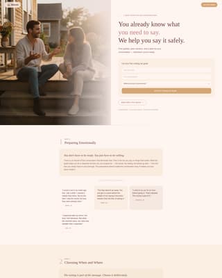 Specialist LGBTQ+ Organization Reviews & Social Proof Website Template