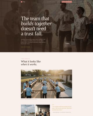 Pledge - Impactful CSR Landing Page Template