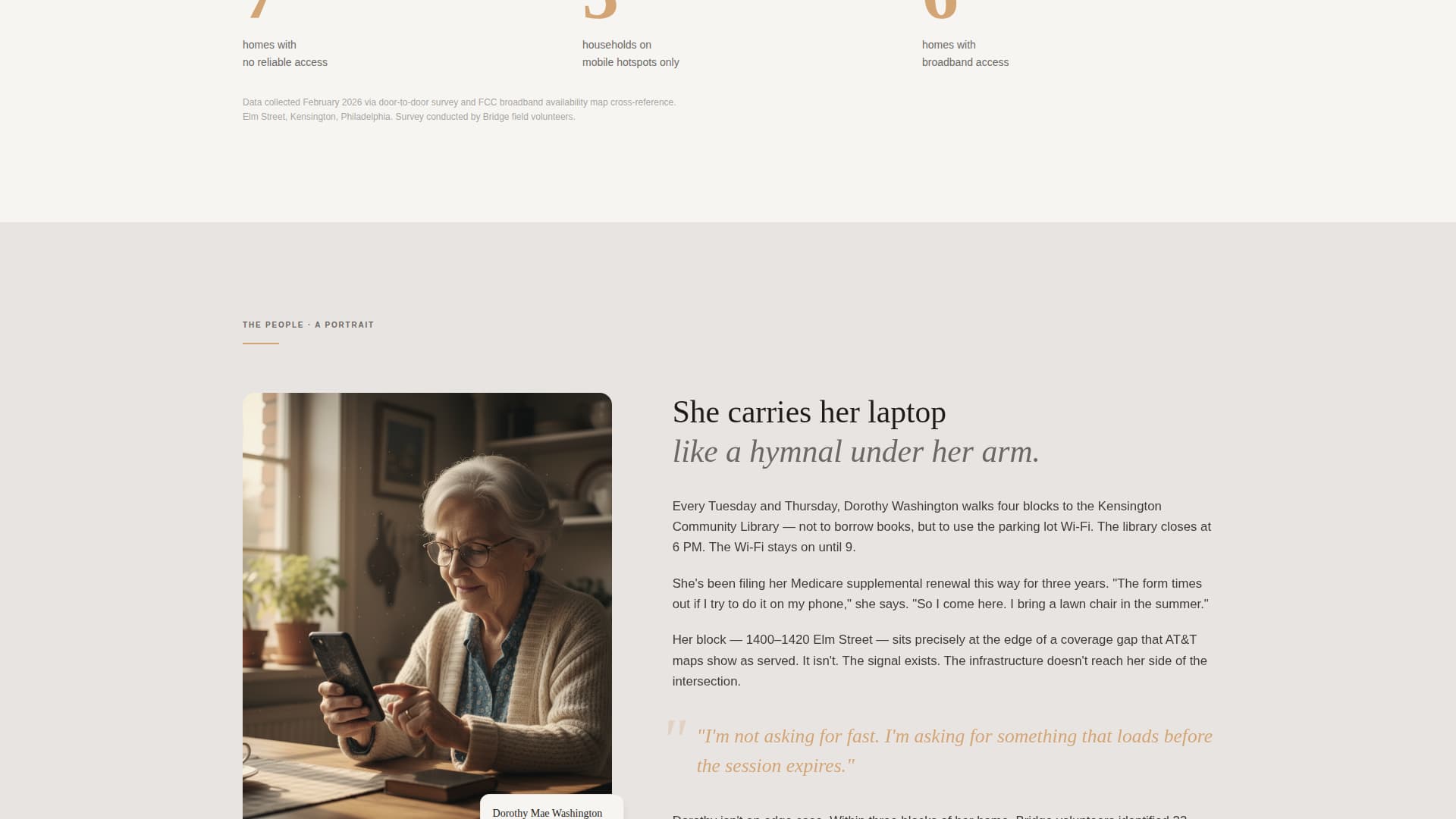 Bridge - Heartfelt Nonprofit Landing Page Template