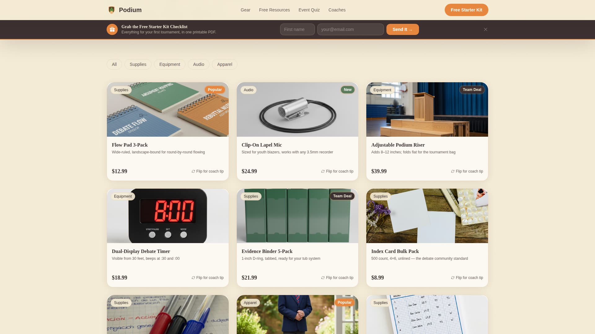 Kids Debate & Public Speaking Professional Website Template