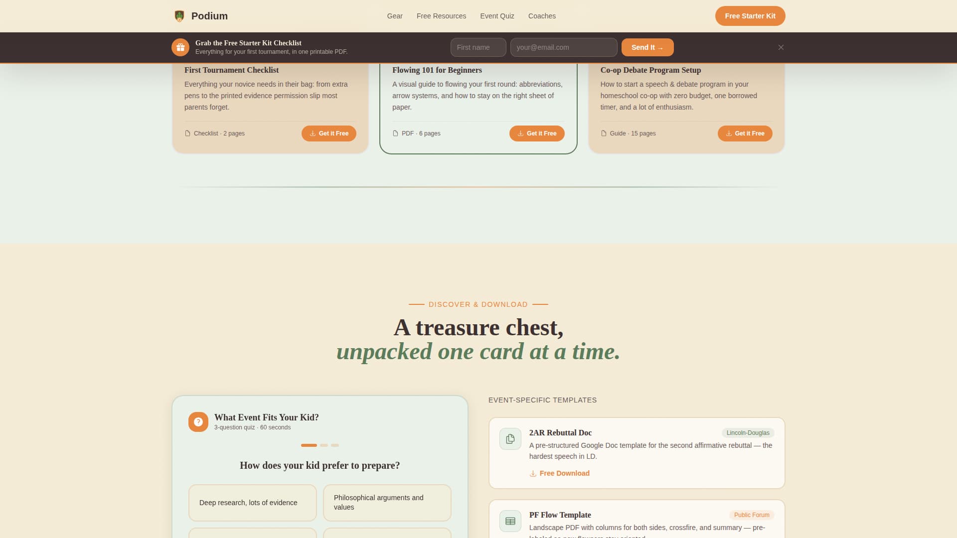 Kids Debate & Public Speaking Professional Website Template