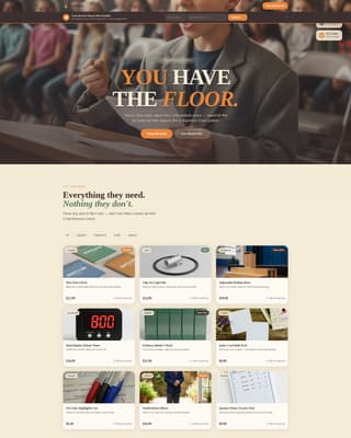 Kids Debate & Public Speaking Professional Website Template