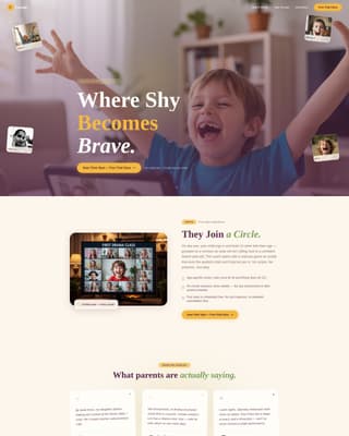 Kids Drama & Theater Booking Website Template